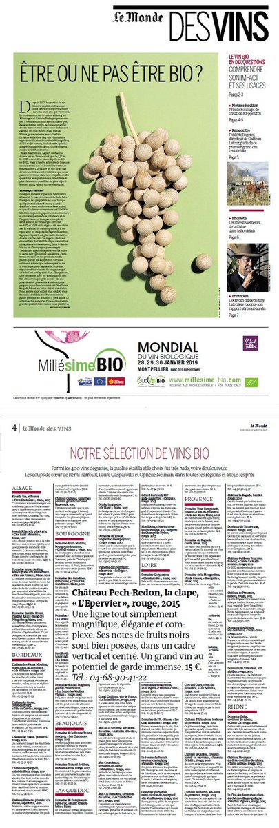Nouvelle parution dans Le Monde des vins chateaupechredon.wordpress.com/2019/01/27/nou…