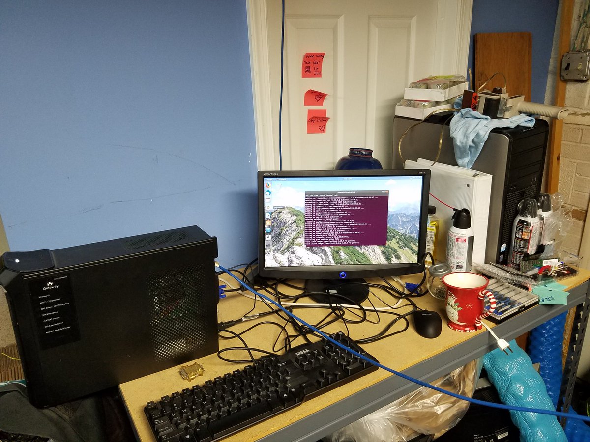 mabartle's tweet image. A Sunday in the CEFK lab.  1 desktop done, 6 to go.  Operation Teen Center Computer lab has begun.  Need a few hard drives to complete them all Check out the CEFK wishlist: amazon.com/hz/wishlist/ls…. #CEFK #computerequipmentforkids.org