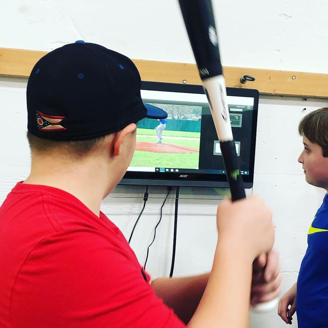 CoachAMendoza's tweet image. The youngins getting the @GameSenseSports work in! New touch screen installed in the facility, #LetsGo #DevelopingAthletes #CreatingCharacter