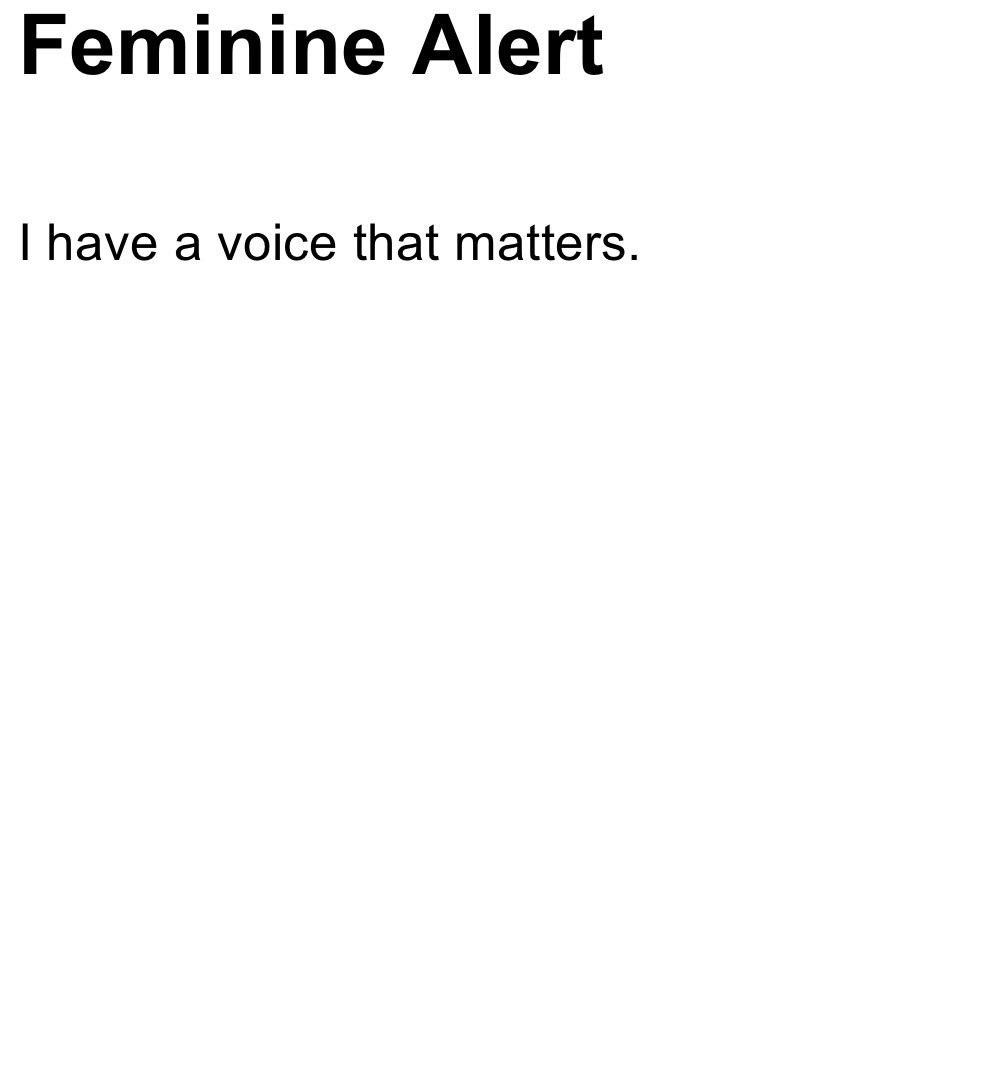FeminineAlert's tweet photo. https://t.co/gVHejhO0Yb