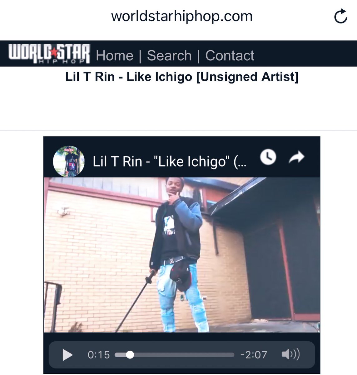LilT_Rin's tweet image. New video on @WORLDSTAR m.worldstarhiphop.com/apple/video.ph… #AnimeRap #animerapleague