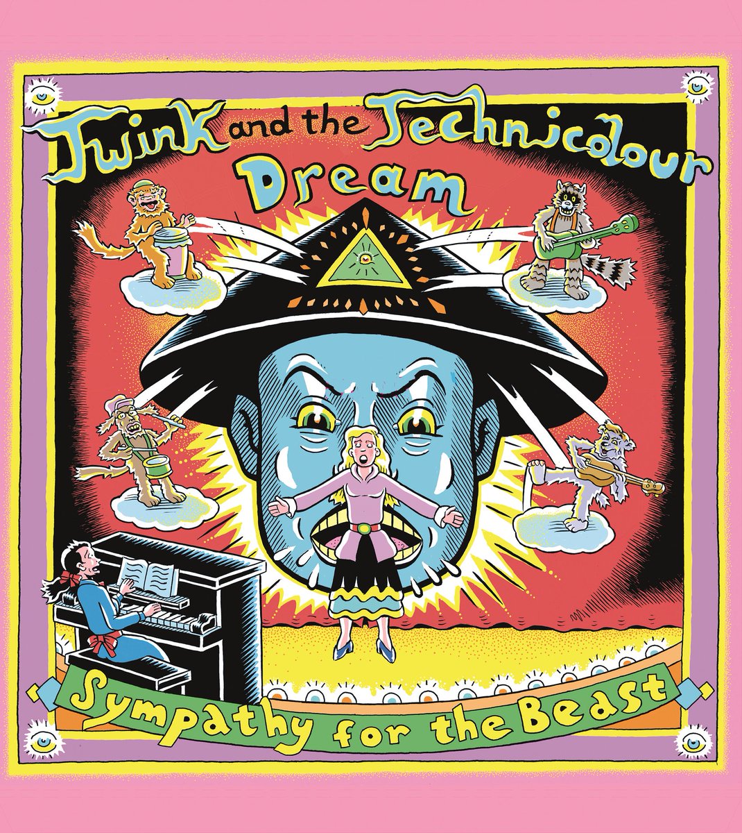 From <a href="/AreaPirataRec/">Area Pirata Records</a> , new LP from #Twink and the #TechnicolourDream and they have got #AleisterCrowley to do the lyrics. Tim Rice can piss off "Sympathy For The Beast brings Crowley’s imaginative poetical works to life in a #psychedelic Rock setting "theepsychedelicatessen.blogspot.com/2019/01/twink-…