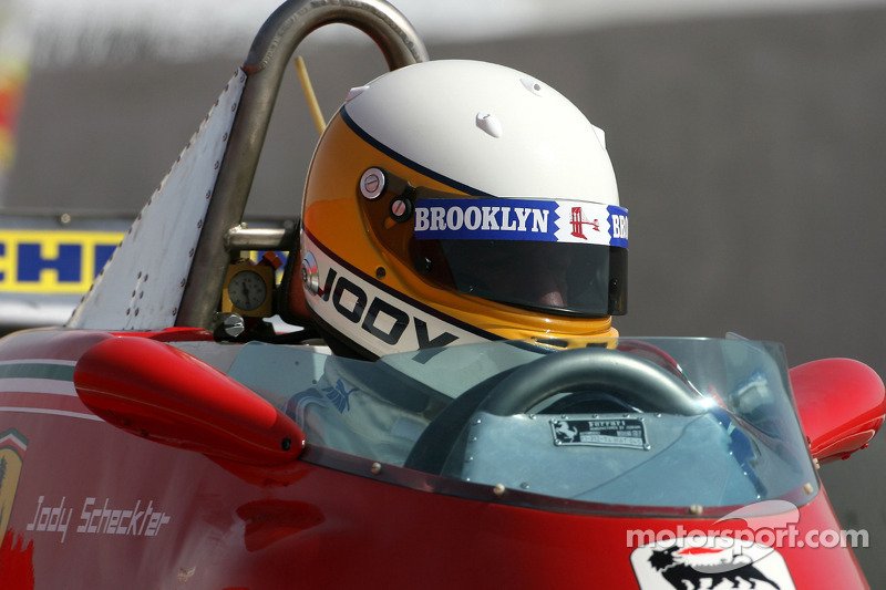 While I get putting your full name and flag in nice fine print is fine, putting your forename in bold all caps on your helmet doesn't make you cool, even if you're 1979 World Drivers' Champion Jody Scheckter.