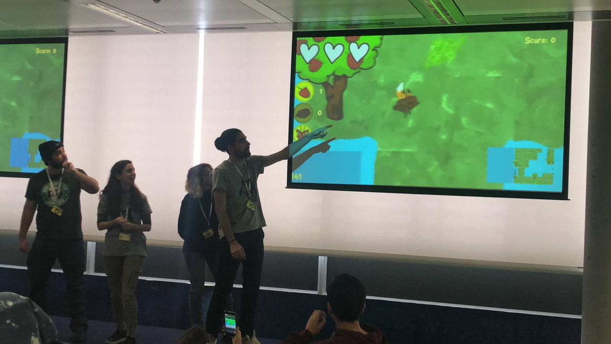 GGJSevillaRes's tweet photo. #GGJ19 #GlobalGameJam2019 #GGJSevilla @IN_Loyola @LoyolaAnd https://t.co/Zqc3rTLjyp