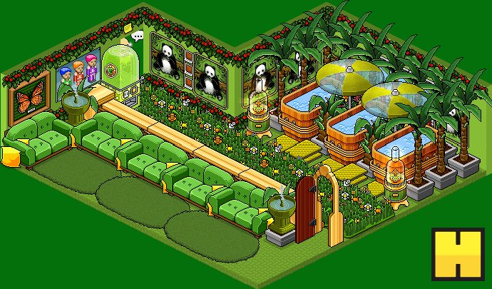 Habbo on Twitter: "One from the archives. This room has such a great ...