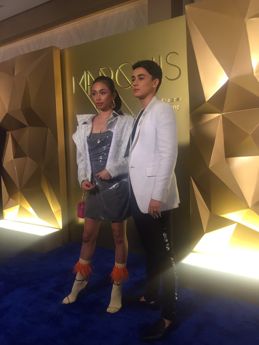 StarStudioPH's tweet photo. EARLIER TODAY
Maymay Entrata and Edward Barber looked breathtaking on the blue carpet of Star Magic New Year’s Party! #MayWard #PureMagic2019 https://t.co/VqHfXP9zlf