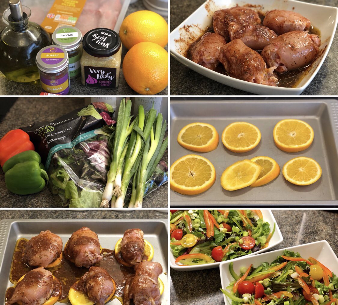 dellascuisine's tweet photo. @sat_jamesmartin My go to meal for mid week is:-
Sumac Chicken Salad with baked oranges, lemon juice & spring onions, mixed with coriander thyme & garlic - such a refreshing and zesty dish! 👌❤️ #sat_jamesmartin #jamesmartin #gotomeal https://t.co/1tjWaNdYHR