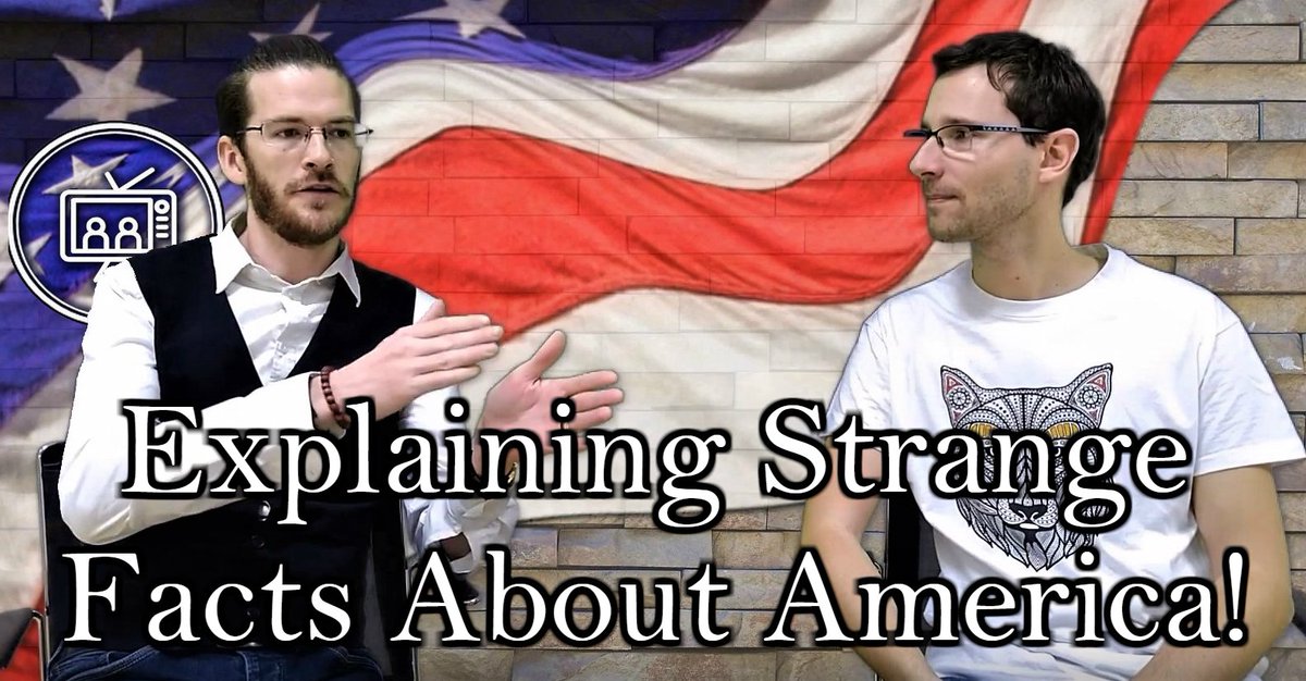 NEW VIDEO! Explaining Strange Facts About the #USA! We Respond to "Top 10 Facts About #AMERICA That Make NO SENSE to Anyone Else" from <a href="/SimonWhistler/">Simon Whistler</a> on <a href="/toptenz/">Top 10 Lists</a>.
--> youtu.be/C02xkgJNrEo
#Guns #Healthcare #Travel #bestiality #AmericanSex #Football #GovtEmployee #CollegeSports