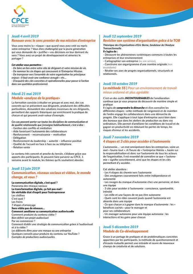 CPCEFC's tweet image. Le cycle du manager 2019 
Programme de formation de Besançon Ouest.
Tel. 06 73 87 03 10 
#formation #Manager
#Besancon