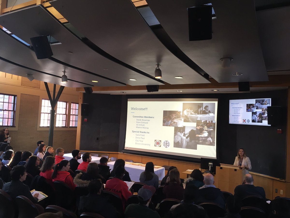 11 teams repping RI at the Regional HS Ethics Bowl — excited to serve as a judge for the third year in a row! Good luck everyone! Think hard and have fun! // Thanks to <a href="/BrownUniversity/">Brown University</a> for hosting