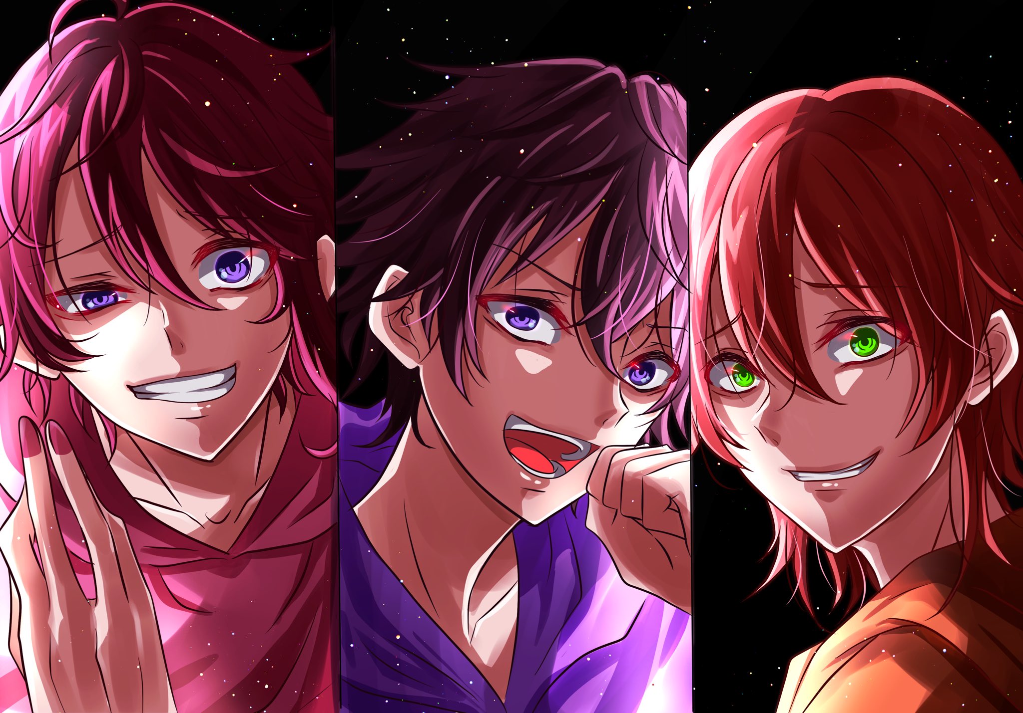 いしたさん すとぷりギャラリー リク絵の ゲス顔 年上組ー 次信号機組描く T Co 8ug5rdypqy Twitter