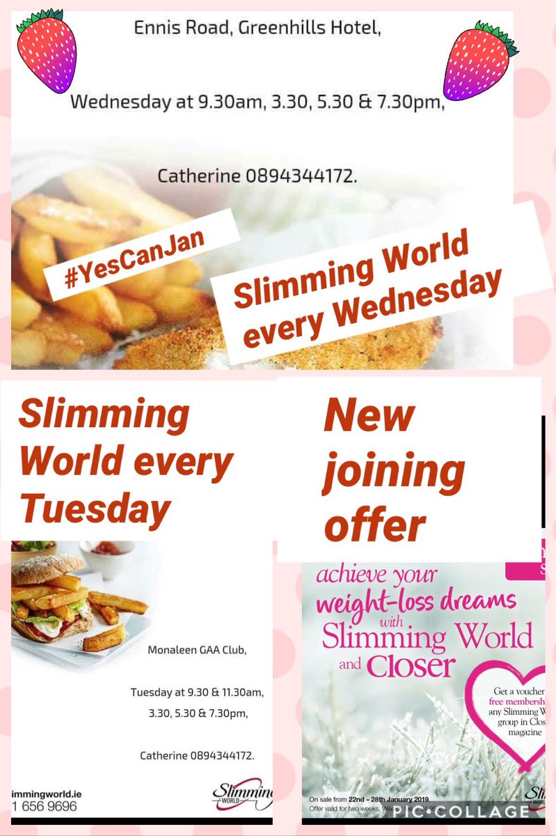 MonaleenSw's tweet photo. Half price joining offer @CloserOnline @MonaleenSw @SlimmingWorld @SlimmingWorldUS #newstart #loveyourself https://t.co/abamz4OSs1
