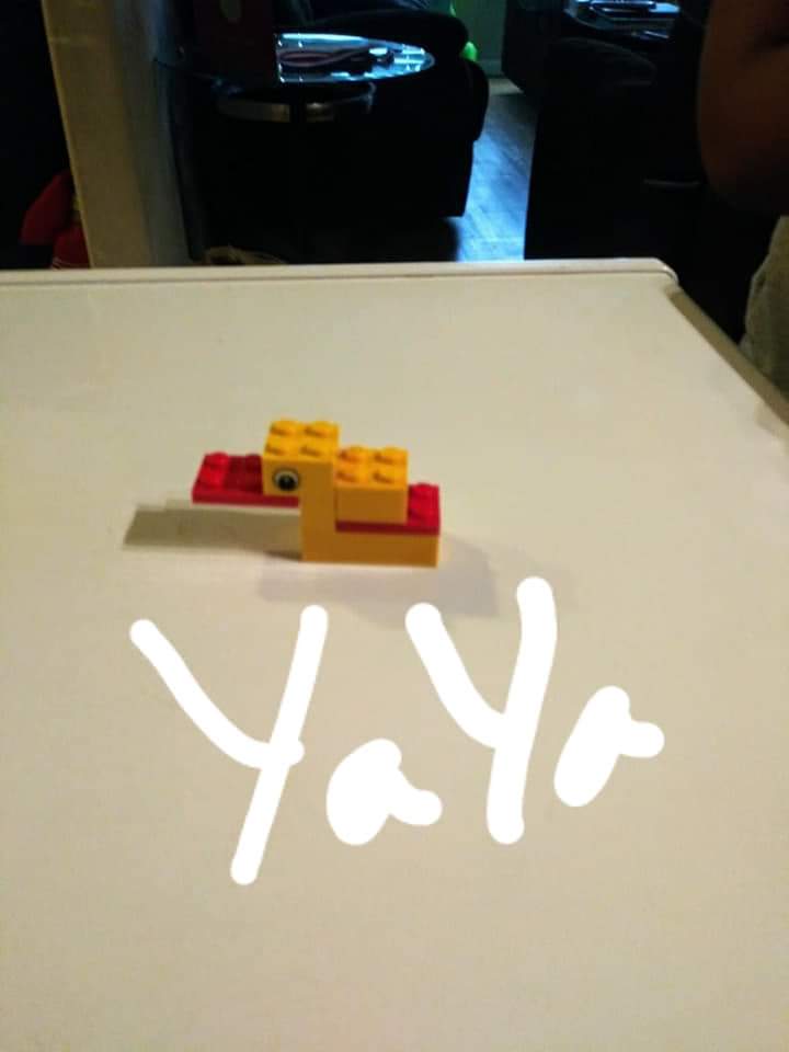 BookerPyria's tweet photo. Went to an Inservice yesterday, &amp; I enjoyed it..So I came home and asked my babies to do one of the mini task we had to do.
The task is to create a duck using the following Legos...They did it #HISDMathSciSummit https://t.co/MCEU08m1dJ