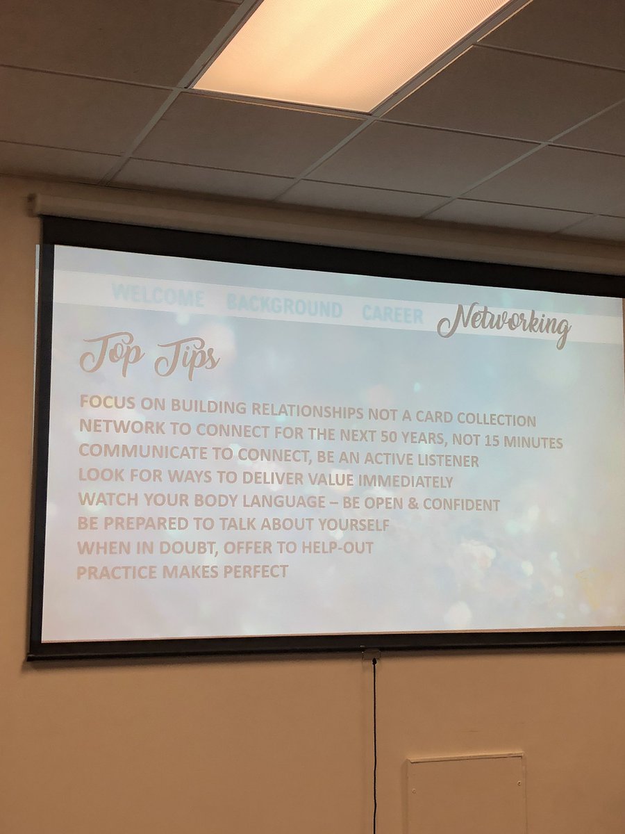 .<a href="/MennaRiley/">Menna Riley</a> dropping some amazing networking tips <a href="/PodcampHalifax/">PodcampHalifax</a> #PodcampHFX