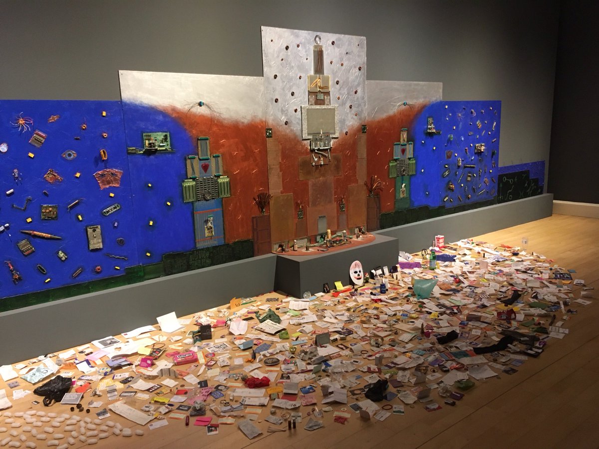 NatGalleriesSco's tweet photo. As part of Betye Saar’s presentation at NOW4 - our current exhibition of contemporary art - we are inviting visitors to leave ‘offerings’ to Saar’s work Mojotech. Here's what's been left so far.... 👀 😂
Head along to #NOWInspires to take a look - https://t.co/MJhSYlpvwp https://t.co/RNSOBKR7qN