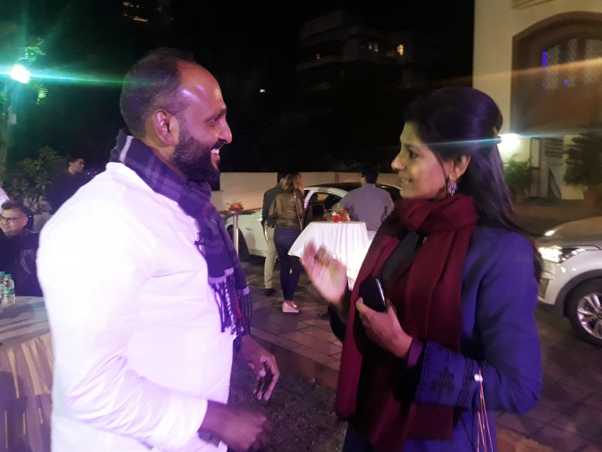 mathewmantony's tweet photo. What a conversation @nanditadas. Made up for the lack of time for conversations during #NetizensForDemocracy & had a good time on the eve of #RepublicDay . Thank you @JhaSanjay @pallavijha https://t.co/imlZp2slIh
