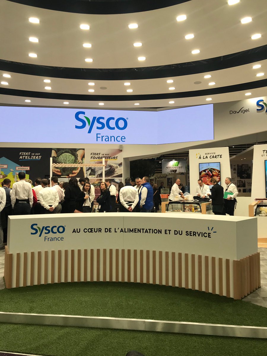 BrakeFrance's tweet photo. [Sysco France au Sirha 2019 - Stand 3C72-3D72, Hall 3]

Les equipes Sysco vous attendent autour de nos marques.                          Le programme de nos animations est disponible ici : https://t.co/dV7PMTbUVg https://t.co/kEEvGEEvmL