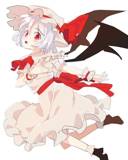 #深夜の真剣お絵描き60分一本勝負
レミリア 