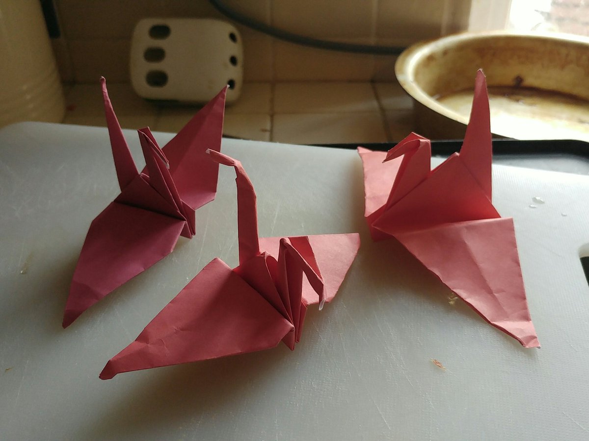 Had fun teaching reproducible code @warwickuni using origami as a metaphor. Worked better than I thought.