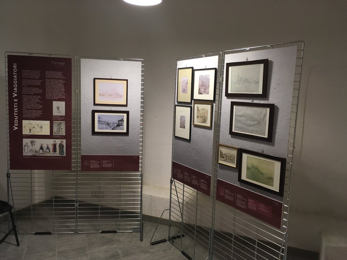 TopogArt's tweet photo. Opening of the ‘Paesaggi di Carta’ exhibition in the small mountain town of Isola del Cantone. 150 guests attended the lectures @parcoantola @busallainforma @LeverhulmeTrust @UoNGeography @robertocosta_ge https://t.co/JXCD6dCbse