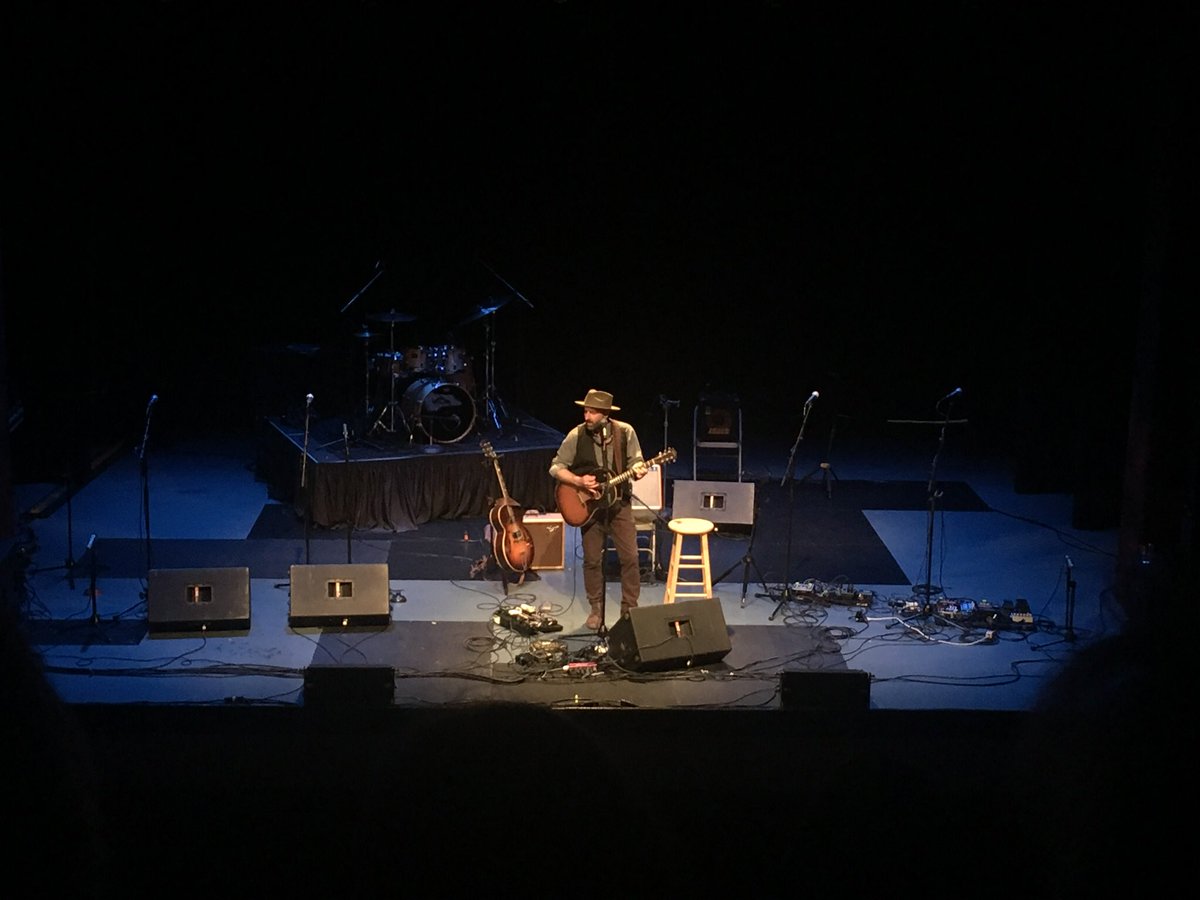 pgustyone's tweet photo. Great night of music in a sold out @BarterTheatre with @dustbowlrevival And @sethwalkermusic last night.  Very fine, very fine. https://t.co/lAb4onsuHA