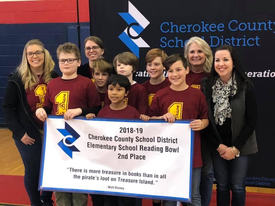 You are looking at the CCSD Reading Bowl 2nd place winners!!! We are so proud of the young men and the hours of work they put into reading book to prepare for this day!!!!! YOU ROCK!!!!