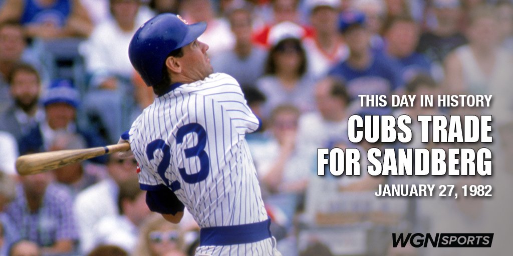 WGNTV on Twitter: #TDIH 1982 on this day in history the Chicago #Cubs  traded for Larry Bowa. Oh and they got this prospect named Ryne Sandberg in  the deal, too. #MLB #Chicago