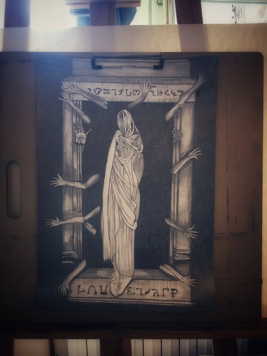 La_Nether's tweet photo. « She is art, what the fuck do you expect from her, other than confusion, beauty and god damn soul ? »
.
#drawing #illustration #darkart #thegateofhell #france #frenchartist #frenchart #hell #charcoaldrawing #madeinfrance #gothgirl #baroquestyle #sketch #hades #persephone #lilith https://t.co/k2tQxMw9R6