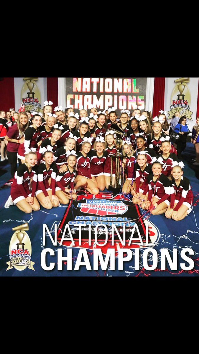 Big congrats to our JMS Cheer Squad!! Gameday National Champions!! Great job girls!!