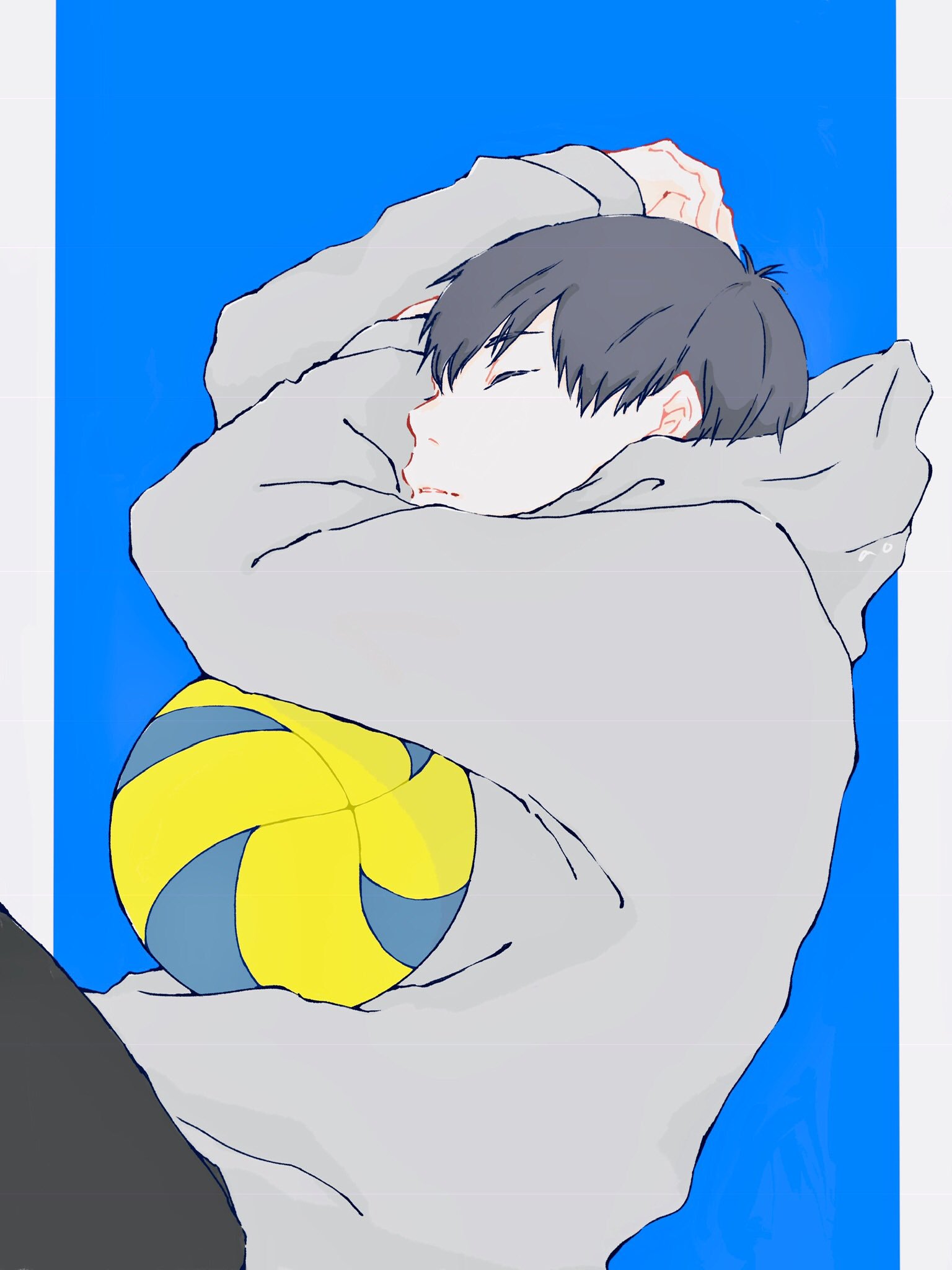 あお 寝る子は育つ ハイキュー 影山飛雄 T Co Ptm1skcach Twitter