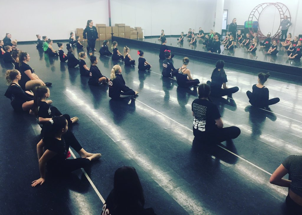 Morning warm up is taking place now! We are excited about our Winter Workshop continuing today!
