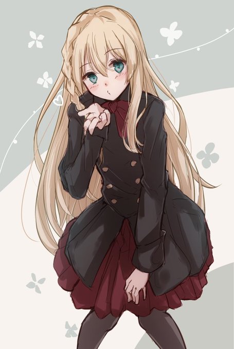 軍服ワンピースのtwitterイラスト検索結果