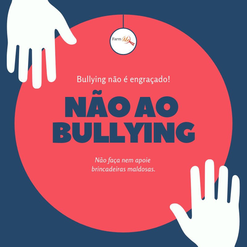 Farmale's tweet photo. O bullying é mais difícil de combater do que o preconceito - https://t.co/lFSV15qggC #farmale #stopbullying #bullyingnaoebrincadeira #naoaobullying #respeito farmaleachousaudemental #janeirobranco #saudemental #respeitarasdiferenças https://t.co/kNCwQmwgPI