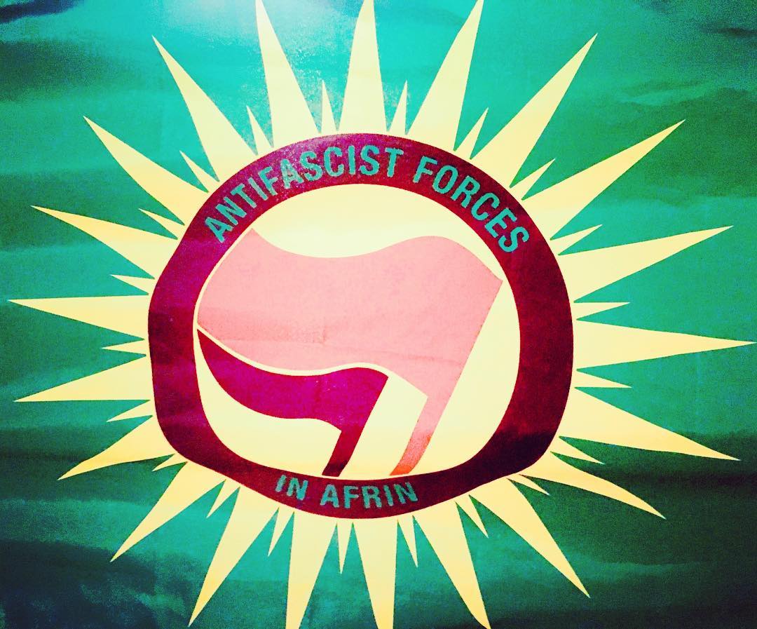 ANTIFACulture's tweet image. Jan 27-28, international days of solidarity with the revolution in Rojava. #Antifascists #riseup4rojava #fight4rojava BIJÎ ROJAVA!