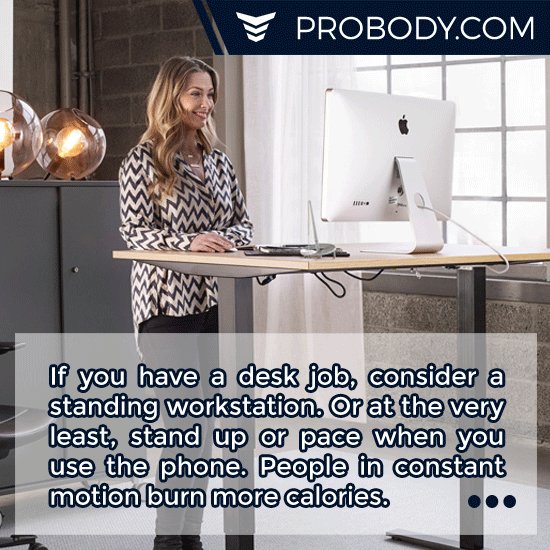 Probody On Twitter If You Have A Desk Job Consider A Standing