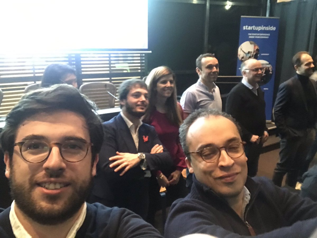 MrcLemonnier's tweet photo. Jury is ready ! #Fintechlabs 🚀@Startup_inside_ @Capco @FranceFintech @Blackfin_tech @RCIBS @LaPlaceFintech @Gemalto
Can’t wait for the pitchs with @Fredatr https://t.co/ZrcJHl9PrM