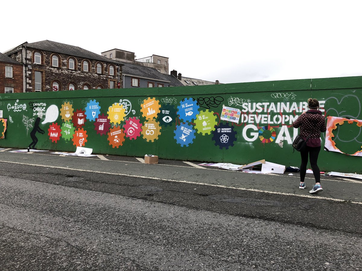 SophieHealyThow's tweet image. Good days work with @devperspectives @SDGchallenge in Cork! Creativity and the SDGs, come along and take part, take a picture and post it to social media with your promise towards the #SDGchallenge