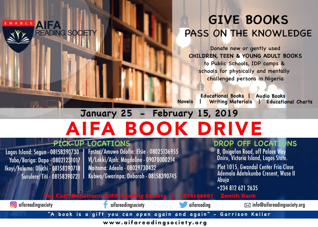 aifareading's tweet image. Donate books to help educate a child. #BookDrive #PassOnTheKnowledge. Inquiries: kindly send a DM or call 09070000214... please RT...