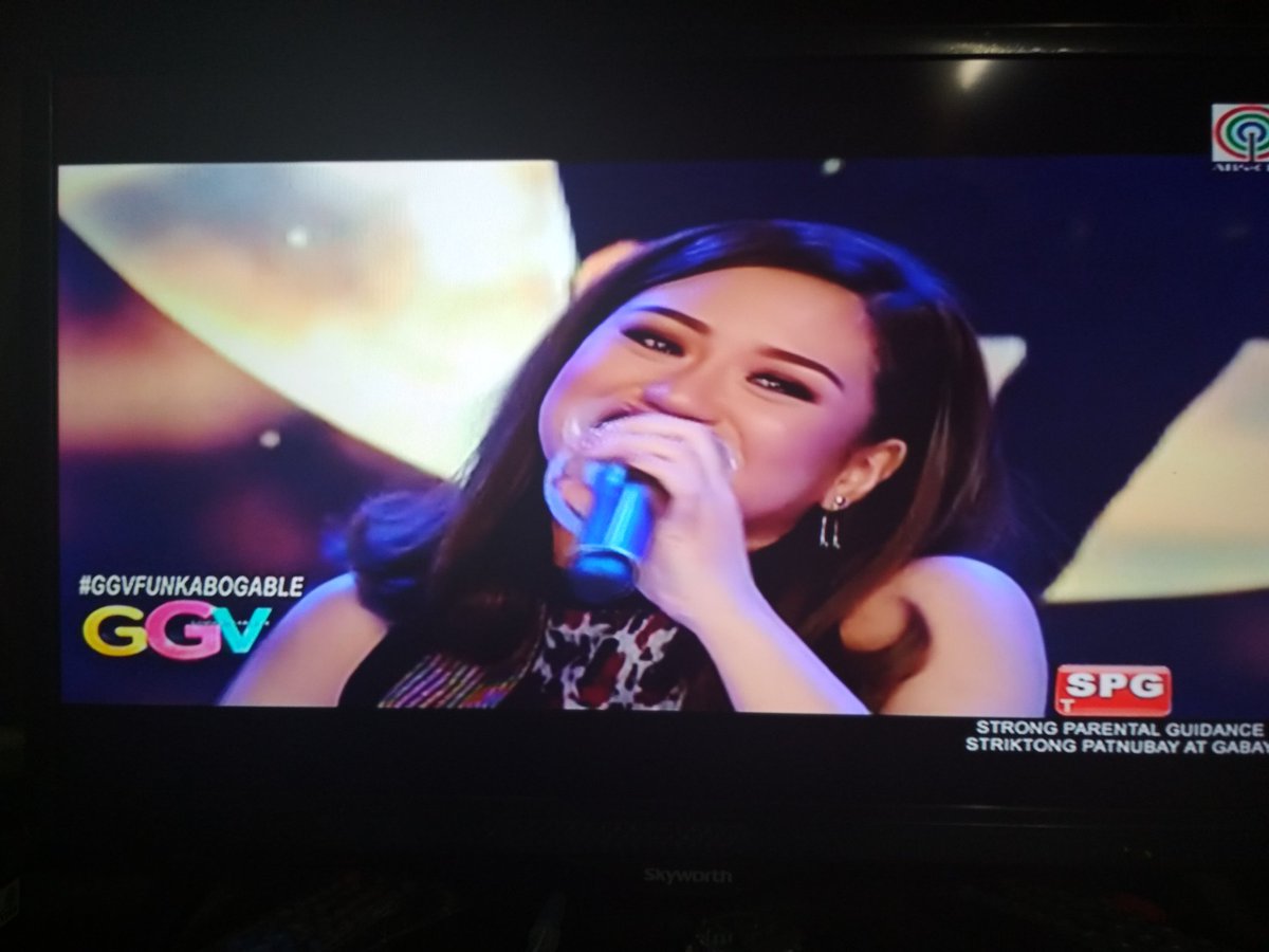 jeenuhdee's tweet photo. This girl is on F I R E!  🔥 Galing galing talaga...  @itsMorissette #GGVFANKABOGABLE https://t.co/STq4WrwbNK