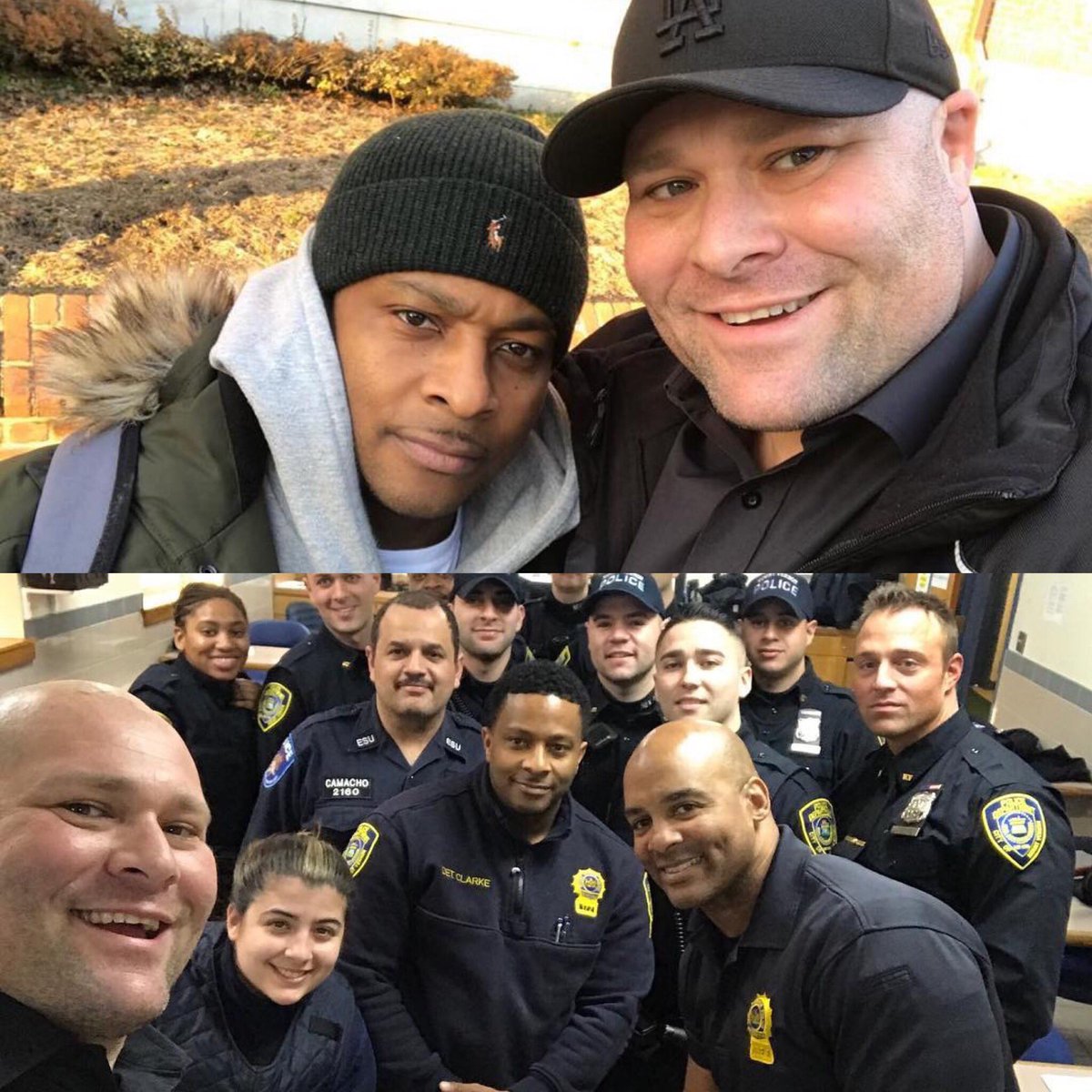 I’m thrilled that after Long Beach Ca. Police officer Jason Lehman seen our documentary KILLING BEEF he reached out to Detective Clarke in NY (featured in the doc) to bridge gaps on community policing. East coast&amp; West coast connect👍🏿