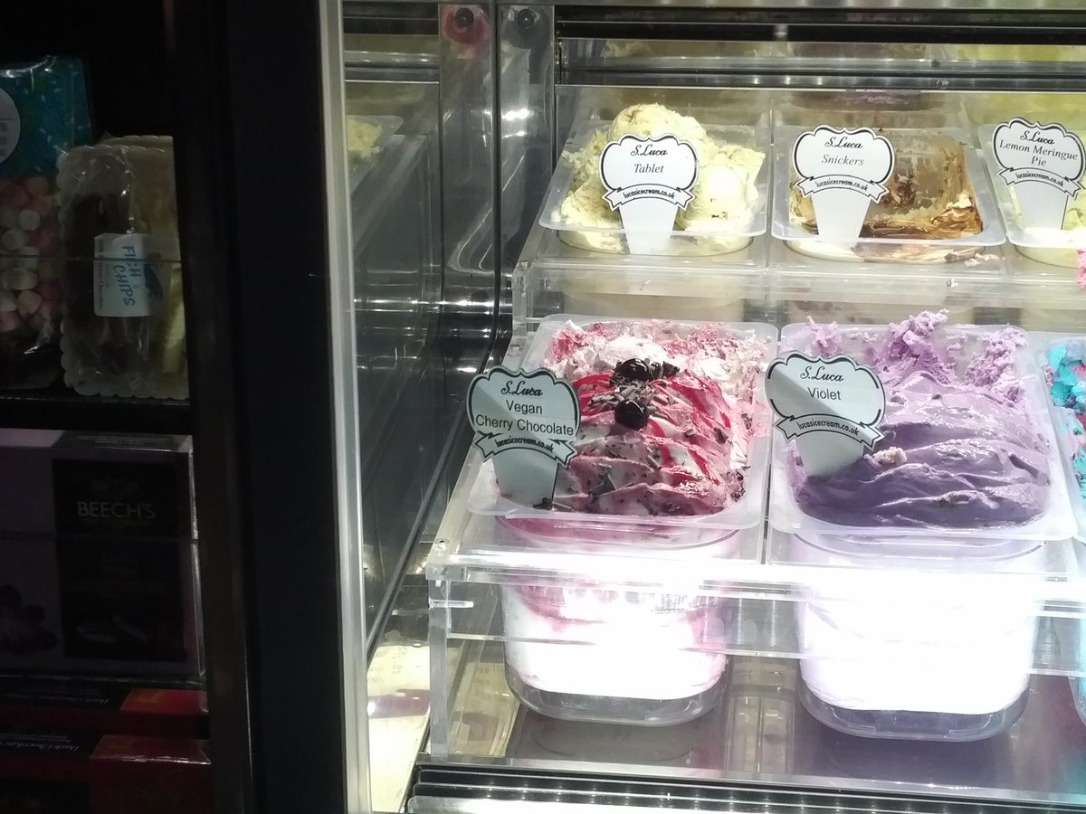 I say, back in my day <a href="/lucaicecream/">S.Luca Ice Cream</a> didn't have #vegan #icecream.

Now they do. And that's better. And <a href="/irnbru/">IRN-BRU</a>, but they've always had that. It's phenomenal.