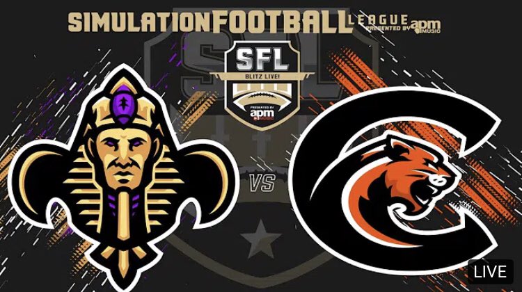 ChicagoWildcats's tweet photo. Hey guys it’s Game Day! Come join The (2-1) Chicago Wildcats as they take on The (2-1) New Orleans Pharaohs in what is to be a great matchup. You can see it first on #twitch at 7pm CT!! #letsgowildcats #weroarasone #S12 #LoadingLegends #makeanimpact https://t.co/PT2uCdW56m