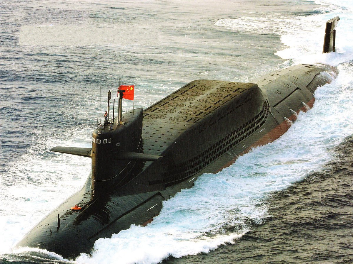 Saturnax on Twitter: "#SubSunday #PLAN #Submarines Type 094/Jin ...