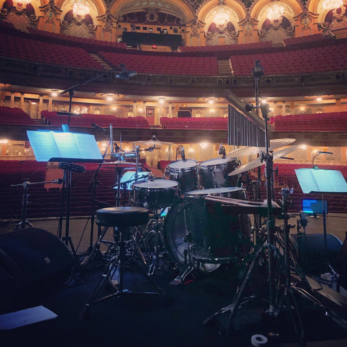 Great Concert at <a href="/StateTheatreAU/">State Theatre</a>  Sydney With <a href="/elaine_paige/">Elaine Paige</a> #sydney #paiste #paistemasters <a href="/PaisteNation/">Paiste Cymbals</a> PAISTE Cymbals sounding lovely!