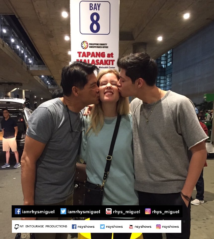 rhys_miguel's tweet photo. Mom just arrived! 
Welcome back to Manila! 😍 https://t.co/MrdV2CdzwO