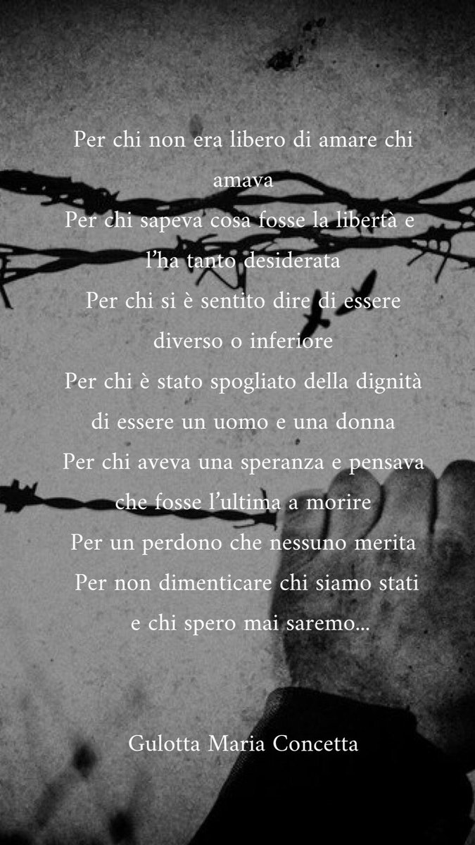 #GiornatadellaMemoria #GiornatadellaMemoria2019 #Shoah #27gennaio1945 #Pernondimenticare #Memoria
