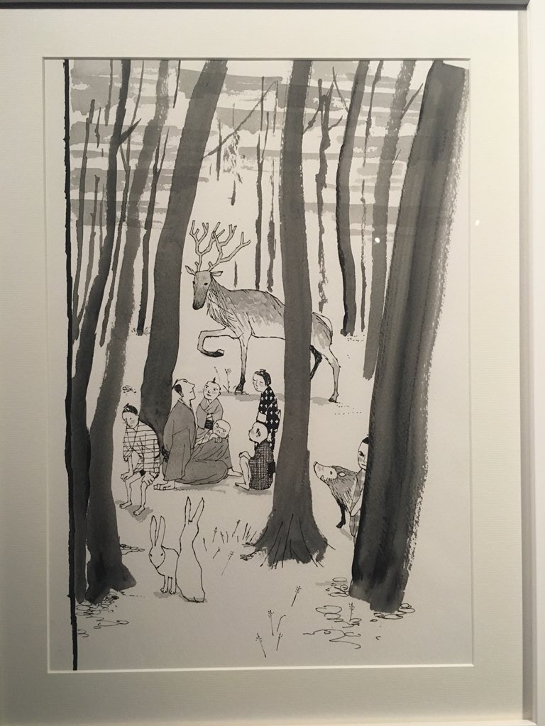 sylvain_lesage's tweet photo. Parmi les souvenirs nombreux du #FIBD2019, l’expo Matsumoto était une sacrée claque. Que de merveilles graphiques !
Merci @xguilbert et @S_Beaujean pour ce très beau travail https://t.co/lVh2u7FW2E