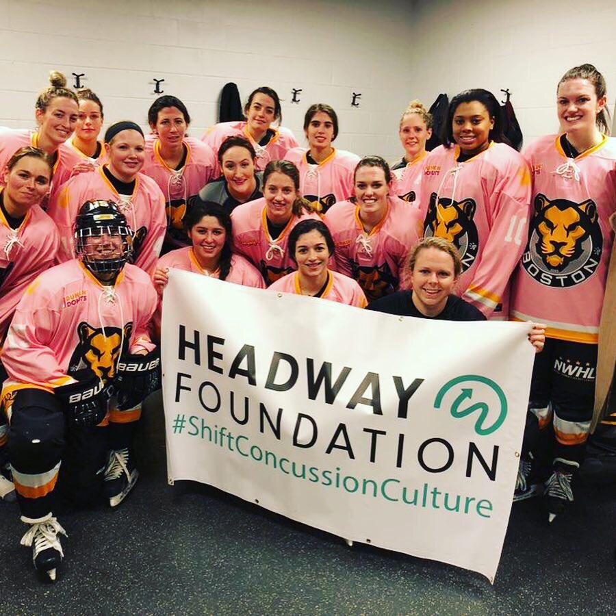HeadwayFDN's tweet photo. Headway Foundation’s 3rd Annual Concussion Awareness Week currently now has over 150 teams and nearly 4,000 athletes across the United States and Canada participating! 

#NewTough #ShiftConcussionCulture #ConcussionAwareness 

@ecachockey @bigten @WCHA_WHockey @TheNCHC @NCAA https://t.co/ahCx3mhGuw