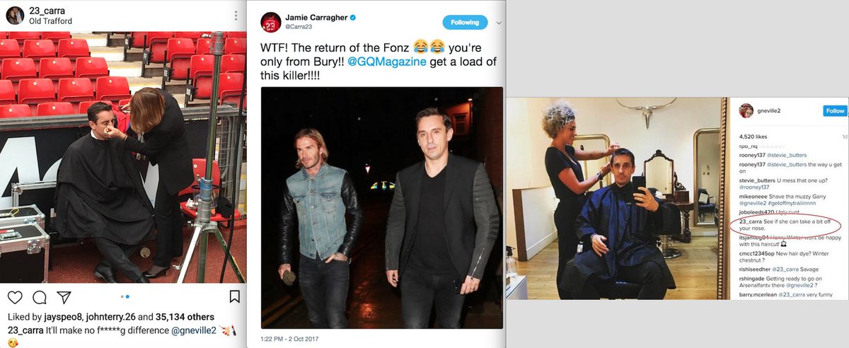  HAPPY BIRTHDAY Jamie Carragher turns 41 today.

He\s always taking the piss out of Gary Neville... 