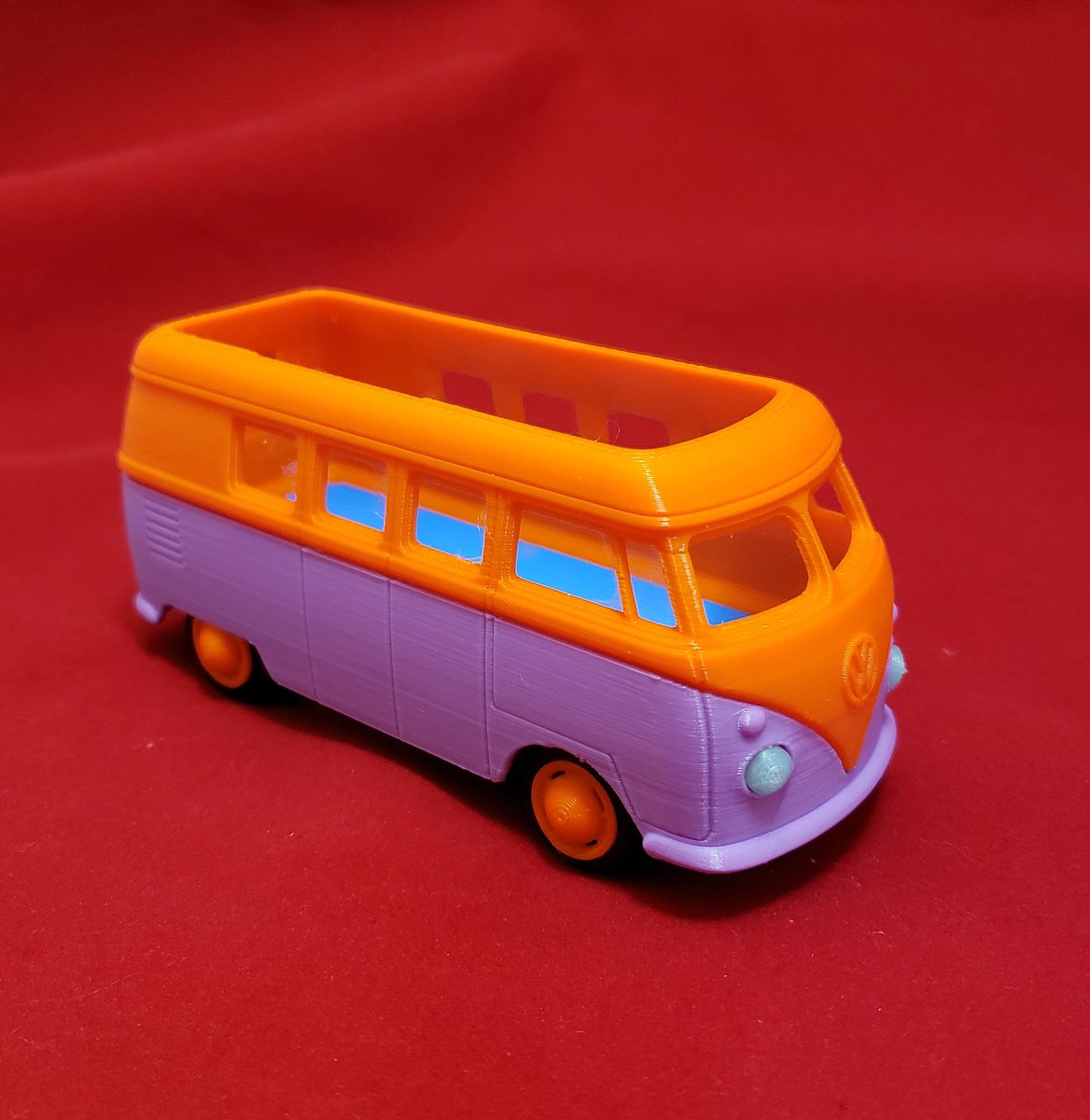 My newest print project complete, printed with <a href="/AIORobotics/">AIO Robotics</a> PLA, except the headlights, on the Hypercube! #3dprinted #3dmodeling #3dtechnology #3dprinter #3dmaker #pla #bowden #fdmprinter #ed3 #filament #hypercube #tevo #tevotarantula #maker #3dmaker